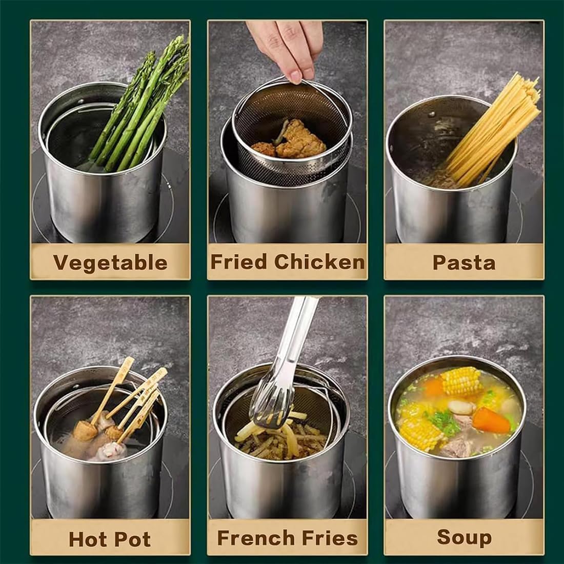 Stainless Oil Pot Strainer