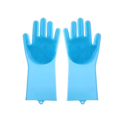 Pet Bath Scrubber Gloves