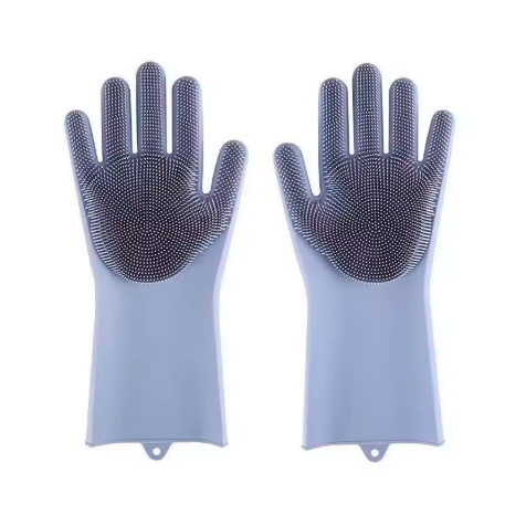 Pet Bath Scrubber Gloves