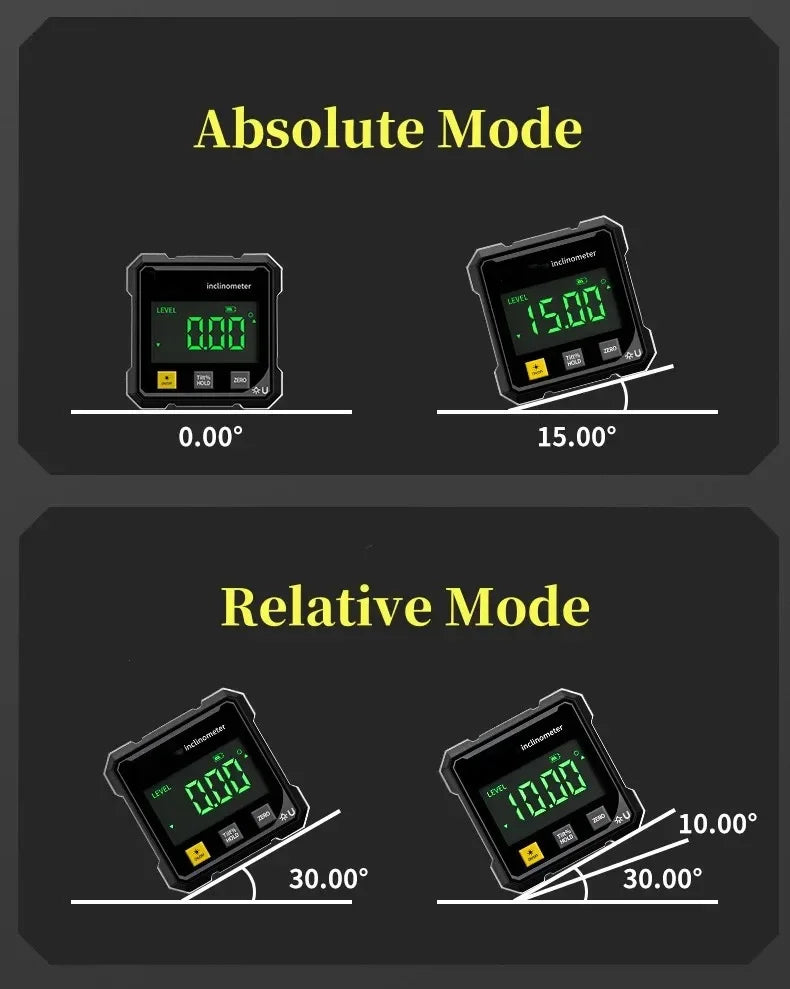 Magnetic Digital Angle Bar