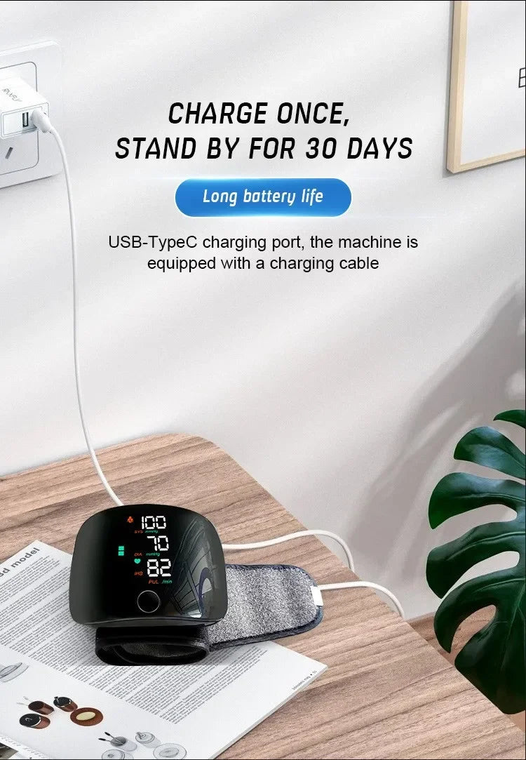 Blood Pressure Wrist Monitor