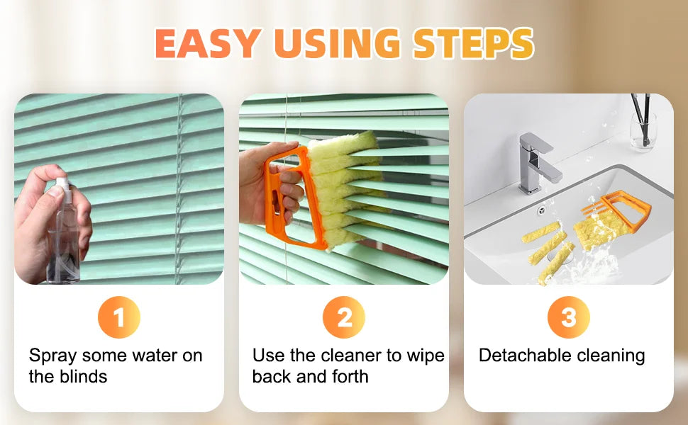 Microfiber Blinds Cleaning Brush