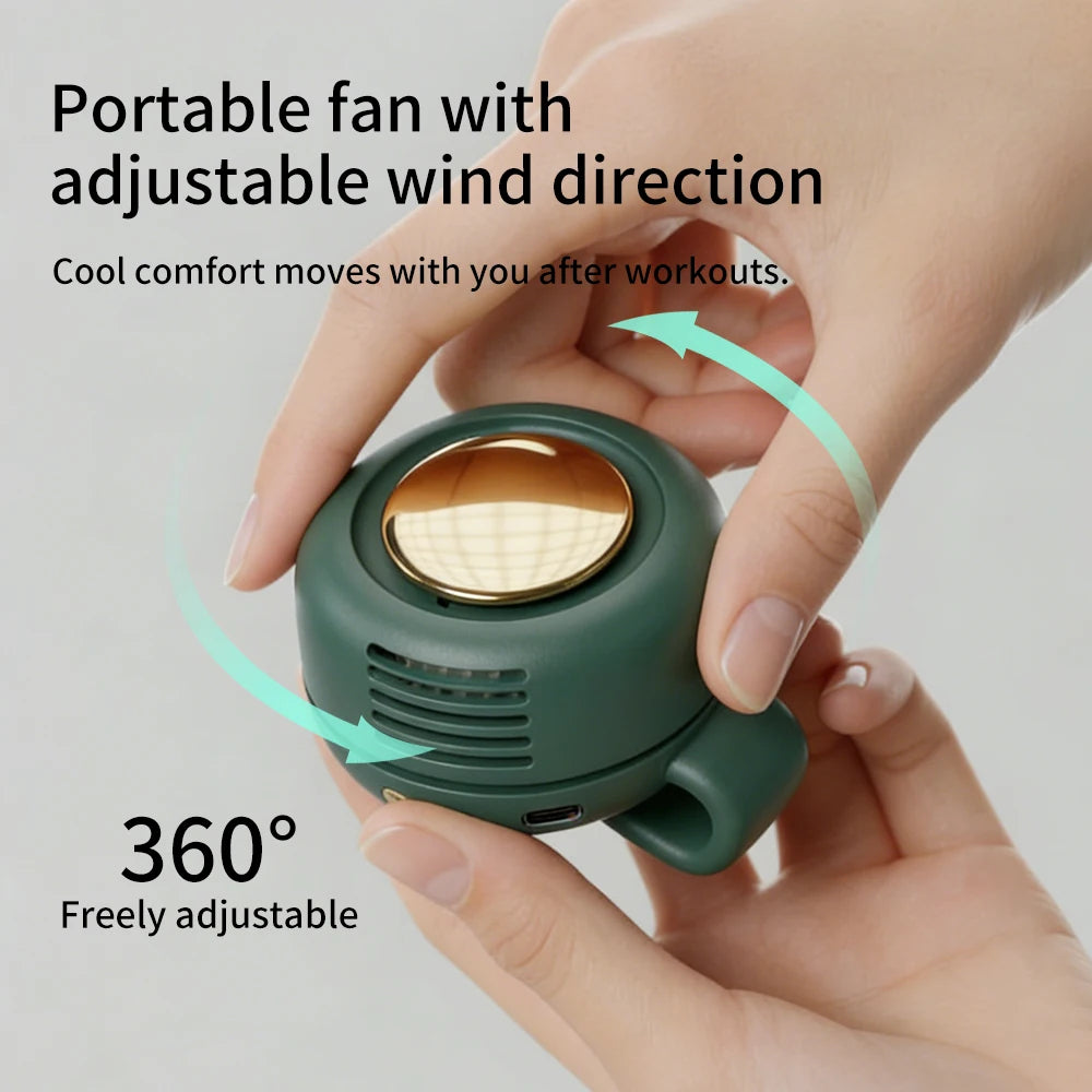 Mini Bladeless Clip Fan