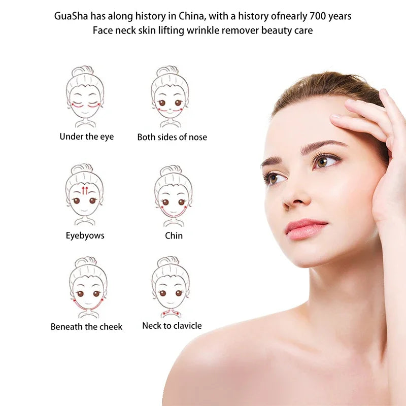 Gua Sha Stone Face Massager