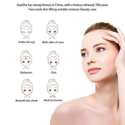 Gua Sha Stone Face Massager