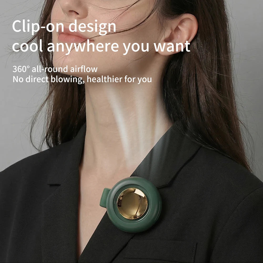 Mini Bladeless Clip Fan