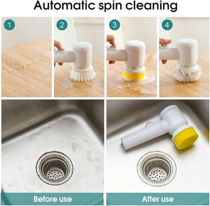 5-in-1 Electric Cleaning Brush