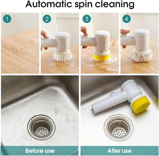 5-in-1 Electric Cleaning Brush