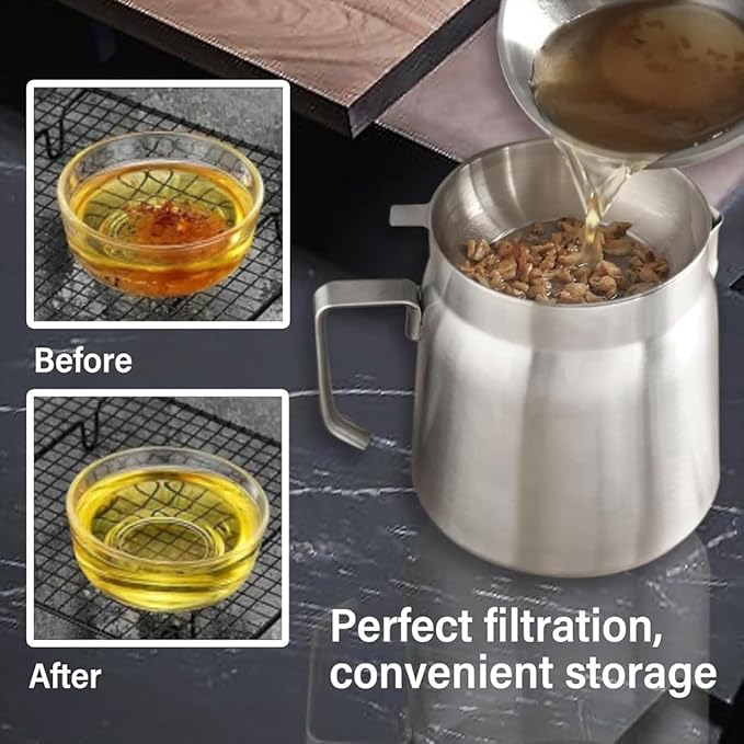 Stainless Oil Pot Strainer