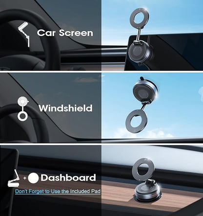 Vacuum Magnetic Phone Holder