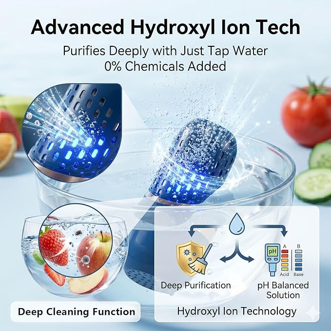 Ultrasonic Food Cleaner Device
