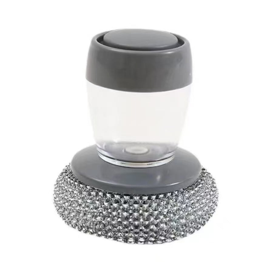 Soap Dispenser Steel Brush