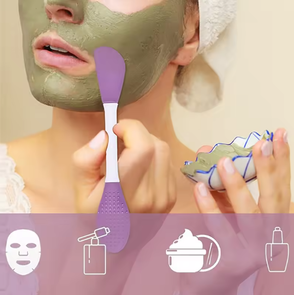 Double Headed Silicone Face Brush