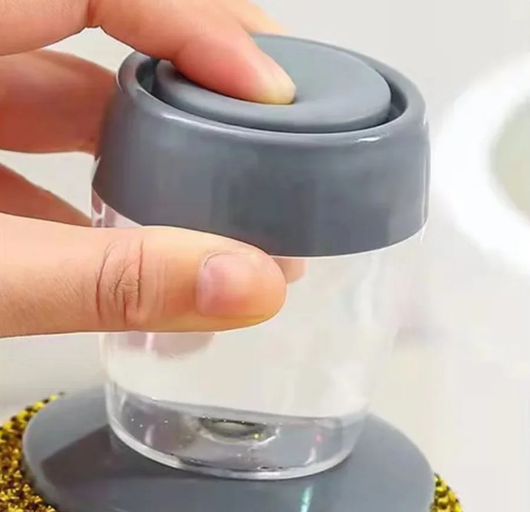 Soap Dispenser Steel Brush