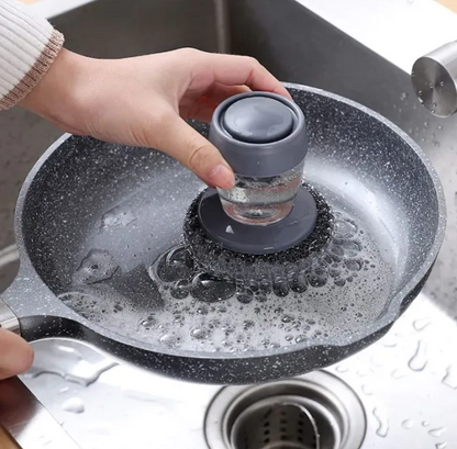 Soap Dispenser Steel Brush