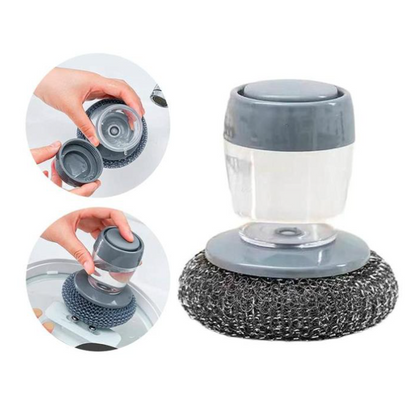 Soap Dispenser Steel Brush